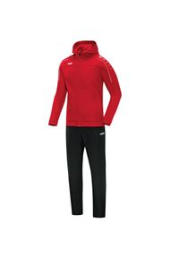 Dres Jako Classico. Kolor: czerwony. Materiał: dresówka. Sport: piłka nożna, fitness #1