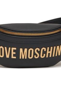 Love Moschino - LOVE MOSCHINO Saszetka nerka JC4195PP1IKD0000 Czarny. Kolor: czarny. Materiał: skóra #3