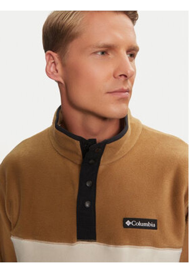 columbia - Columbia Polar Steens Mountain™ 2097721 Beżowy Regular Fit. Kolor: beżowy. Materiał: syntetyk