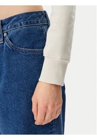Tommy Jeans Bluza DW0DW20305 Beżowy Regular Fit. Kolor: beżowy. Materiał: bawełna #3