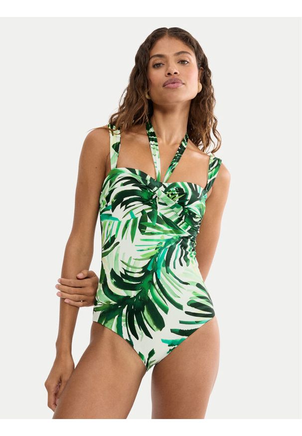 Triumph Strój kąpielowy Summer Palm 10226609 Zielony. Kolor: zielony. Materiał: syntetyk