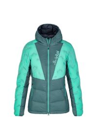 Damska ocieplana Kilpi TEVERY-W. Kolor: zielony, niebieski, wielokolorowy. Sezon: zima. Sport: narciarstwo #1