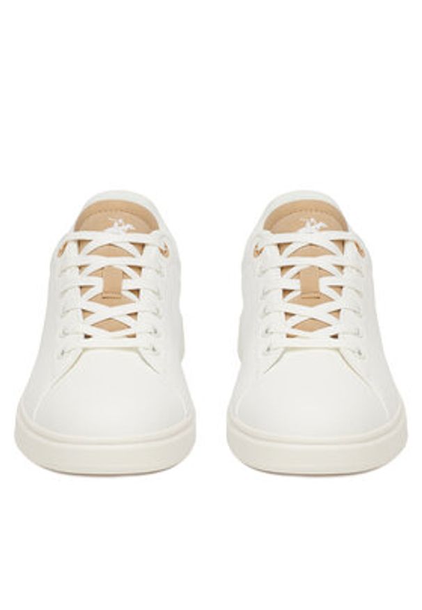 Beverly Hills Polo Club Sneakersy VSS25003W Biały. Kolor: biały. Materiał: skóra