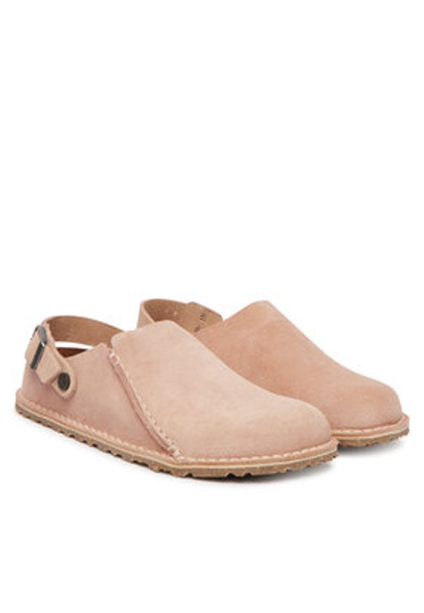 Birkenstock Klapki Zermatt 1031146 Różowy. Kolor: różowy. Materiał: skóra, zamsz