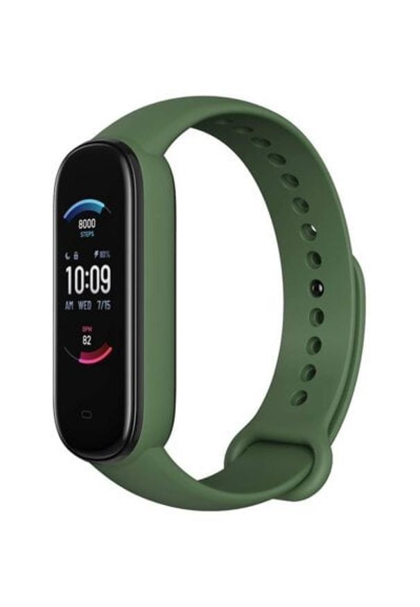 Smartband AMAZFIT Band 5 Oliwkowy. Kolor: oliwkowy. Styl: sportowy