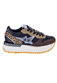 Buty SUN68 BIG STARGIRL MIX MATERIAL Czarny. Kolor: czarny. Materiał: tkanina, skóra #1