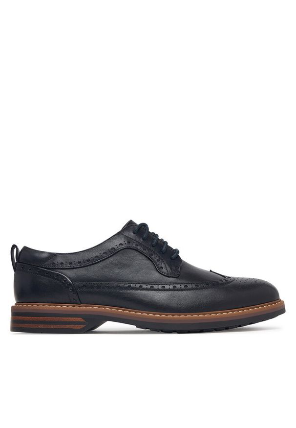 Półbuty Clarks. Kolor: niebieski