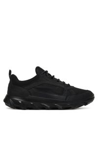 ecco - ECCO Sneakersy Mx 82032451052 Czarny. Kolor: czarny. Materiał: nubuk, skóra #1