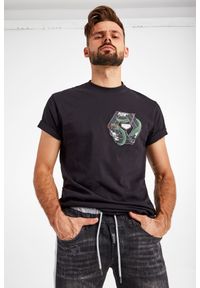 Philipp Plein - T-shirt PHILIPP PLEIN. Długość rękawa: krótki rękaw. Długość: krótkie. Wzór: aplikacja, nadruk #1
