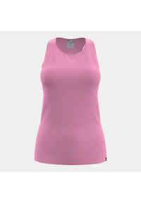 Tank top sportowy damski Joma Oasis. Kolor: różowy. Sport: fitness