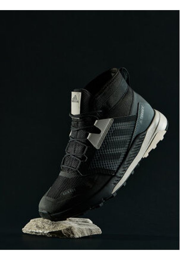 Adidas - adidas Trekkingi Terrex Trailmaker Mid R.Rd FW9322 Czarny. Kolor: czarny. Materiał: materiał. Model: Adidas Terrex. Sport: turystyka piesza