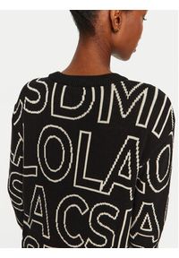 LOLA CASADEMUNT Sweter LF2411011 Czarny Regular Fit. Kolor: czarny. Materiał: bawełna #5