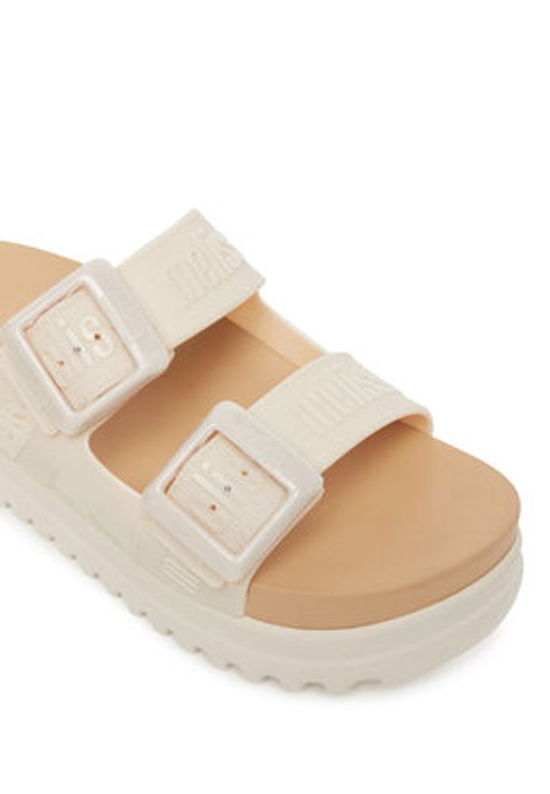 melissa - Melissa Klapki Melissa Cozy M Lover Platform Ad M 35977 Beżowy. Kolor: beżowy. Obcas: na platformie