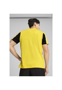 Puma - Męska koszulka Borussia Dortmund ftblARCHIVE PUMA Faster Yellow Black. Kolor: żółty, wielokolorowy, czarny. Wzór: aplikacja