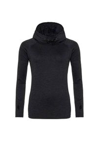 JUST COOL - Koszulka Damska Z Dekoltem W Szpic. Kolor: czarny. Długość rękawa: długi rękaw #1