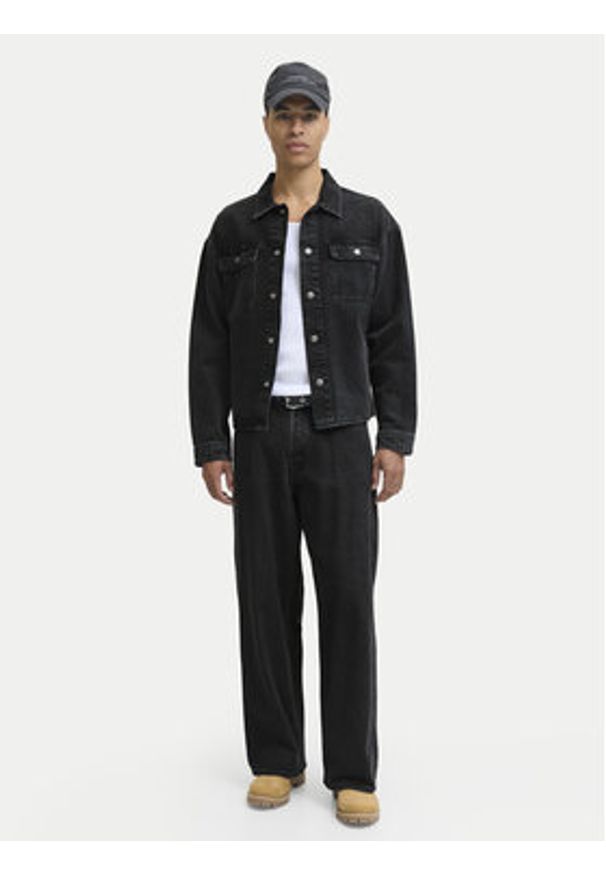 Jack & Jones - Jack&Jones Jeansy Dave Original 12290248 Czarny Baggy Fit. Kolor: czarny