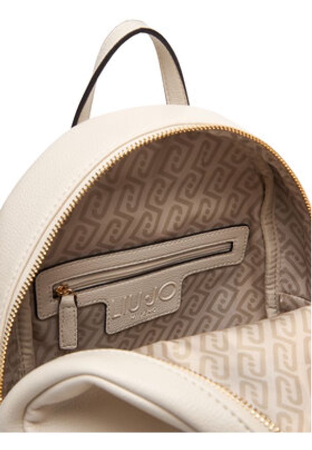 Liu Jo Plecak AA6188 E1012 Écru. Kolor: kremowy. Materiał: skóra