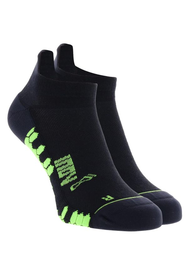 Inov-8 - Skarpetki sportowe dla dorosłych Trailfly Ultra Low Sock. Kolor: czarny. Materiał: wełna, lycra, poliamid