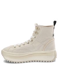 Beżowe Sneakersy Tamaris Modne Buty Damskie. Okazja: na co dzień. Wysokość cholewki: przed kolano. Kolor: beżowy. Materiał: materiał. Szerokość cholewki: normalna. Obcas: na platformie