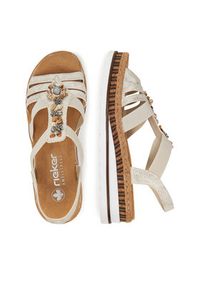 Rieker Sandały V7949-90 Granatowy. Kolor: niebieski. Materiał: syntetyk, materiał #5