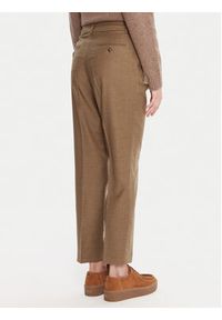 Weekend Max Mara Spodnie materiałowe Caldaia 2525136152 Brązowy Regular Fit. Kolor: brązowy. Materiał: wełna #3