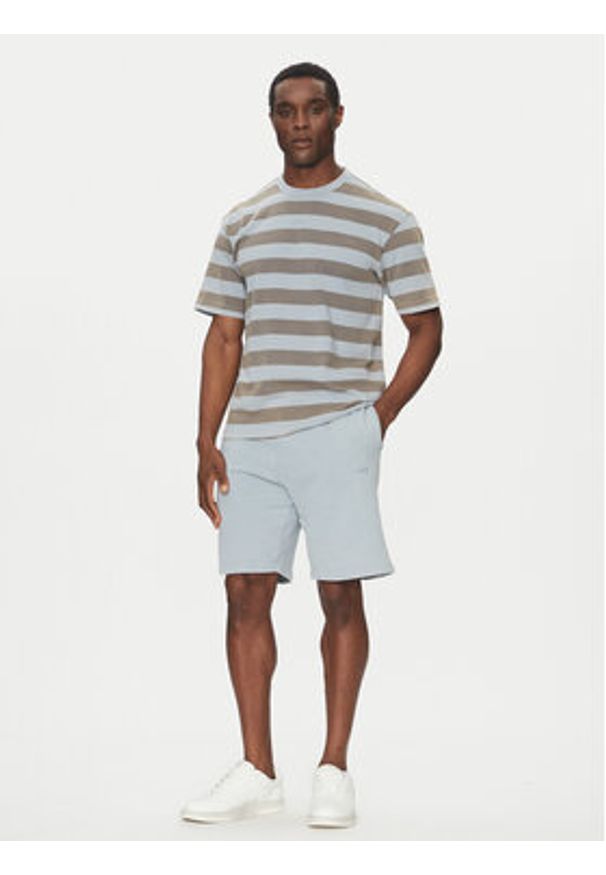 Hugo - HUGO Szorty sportowe Dupaly 50540969 Błękitny Relaxed Fit. Kolor: niebieski. Materiał: bawełna. Styl: sportowy