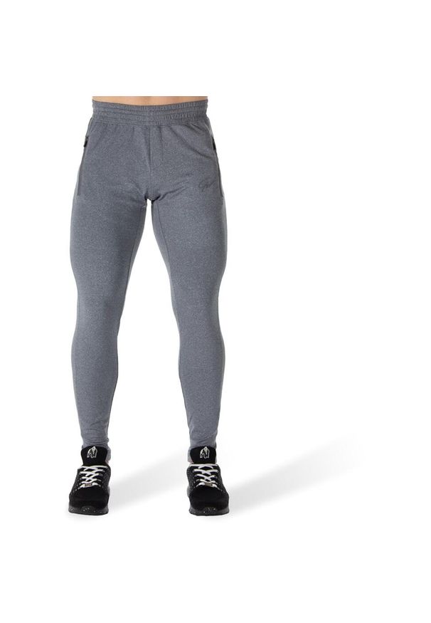 GORILLA WEAR - Glendo Spodnie ight Szary. Kolor: szary. Sport: fitness