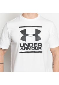 Koszulka Under Armour GL Foundation SS (1326849-100). Kolor: biały. Materiał: poliester, bawełna. Długość: krótkie. Sport: kolarstwo #1