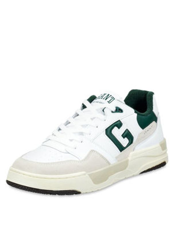GANT - Gant Sneakersy 31631005 Biały. Kolor: biały. Materiał: skóra