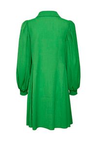Karen by Simonsen Sukienka koszulowa Bugsy 10104307 Zielony Feminine Fit. Kolor: zielony. Materiał: syntetyk, wiskoza. Typ sukienki: koszulowe