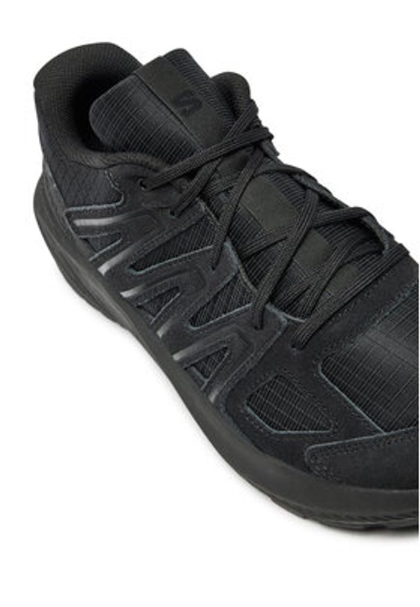 salomon - Salomon Sneakersy Mission Evr Leather L47644300 Czarny. Kolor: czarny. Materiał: materiał