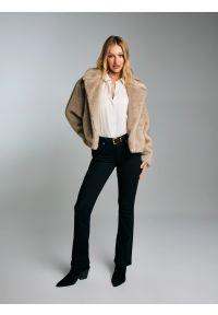 Big-Star - Jeansy damskie czarne Adela Bootcut 908. Kolor: czarny #7