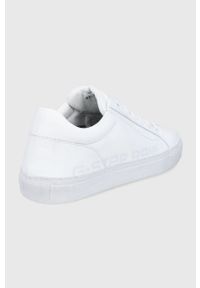 G-Star RAW - G-Star Raw Buty skórzane kolor biały. Nosek buta: okrągły. Zapięcie: sznurówki. Kolor: biały. Materiał: skóra #2