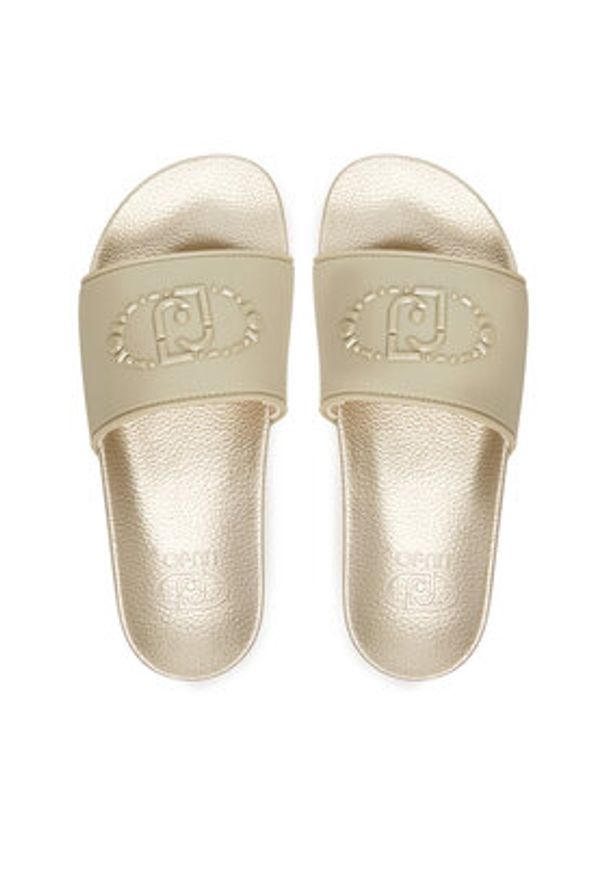 Liu Jo Klapki Mykonos 01 BA6077 EX028 Złoty. Kolor: złoty. Materiał: syntetyk