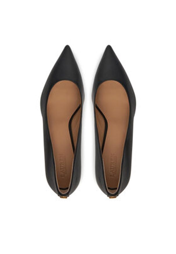 Lauren Ralph Lauren - LAUREN RALPH LAUREN Szpilki Lanette 802972023001 Czarny. Kolor: czarny. Materiał: skóra. Obcas: na szpilce