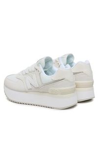 New Balance Sneakersy WL574ZSO Biały. Kolor: biały. Model: New Balance 574 #6