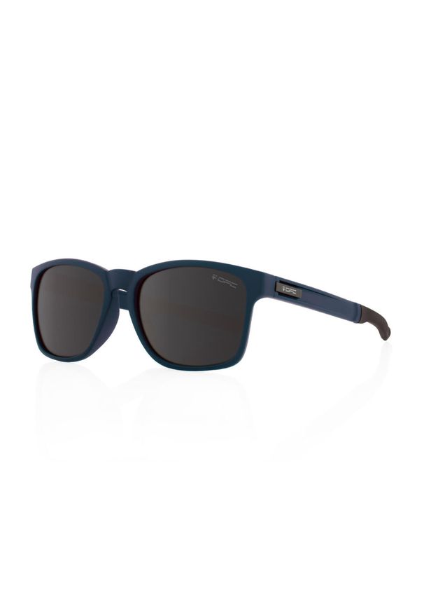 Okulary przeciwsłoneczne unisex OPC FARGO Matt Navy Blue + ETUI. Kolor: niebieski. Sport: kolarstwo