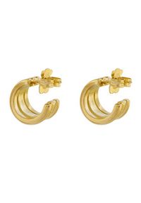 Tous - TOUS Kolczyki Fellow 1003939200 Złoty. Materiał: srebrne. Kolor: złoty #3