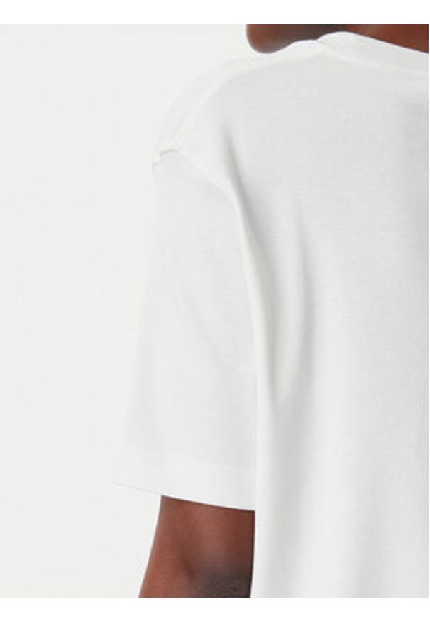 TOMMY HILFIGER - Tommy Hilfiger T-Shirt Modern Cody WW0WW46158 Écru Relaxed Fit. Materiał: bawełna