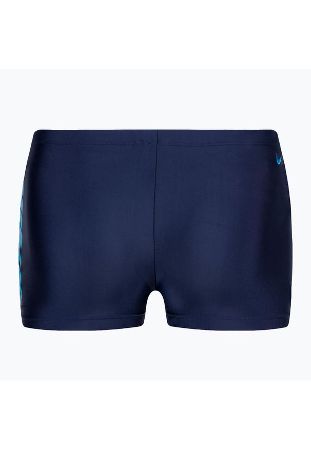 Bokserki kąpielowe męskie Nike Shift Square Leg. Kolor: niebieski