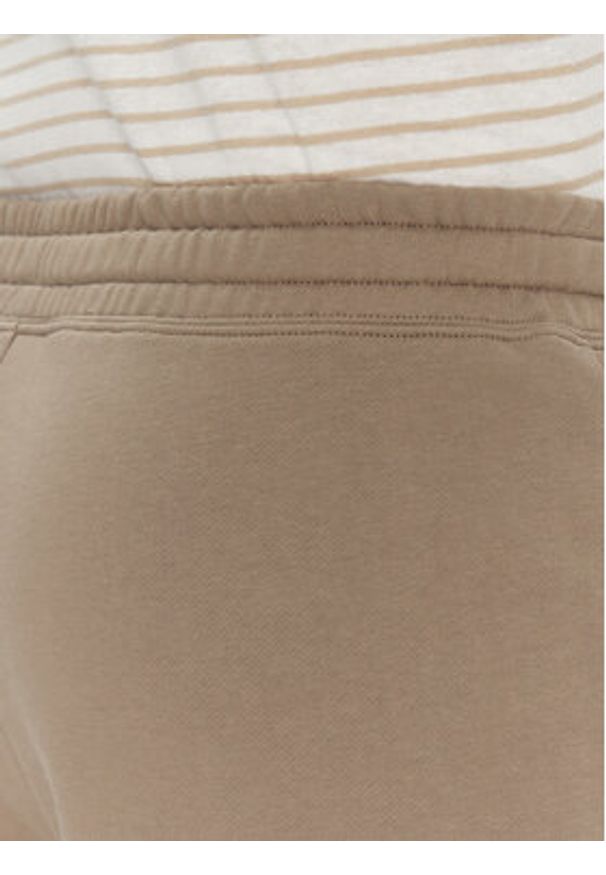 Hugo - HUGO Szorty sportowe Dayono 50530696 Beżowy Relaxed Fit. Kolor: beżowy. Materiał: bawełna. Styl: sportowy