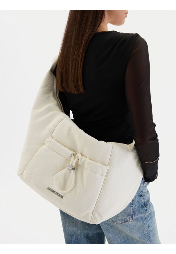 Guess Jeans Torebka CWBEO-GUESS-XC-005-09 Écru. Kolor: kremowy