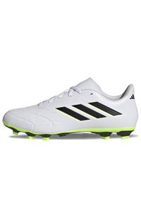Buty męskie korki do piłki noznej Adidas COPA PURE 4 FXG. Kolor: biały, wielokolorowy, zielony, czarny. Szerokość cholewki: normalna