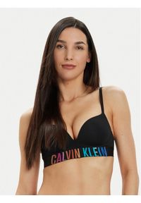 Calvin Klein Underwear Biustonosz push-up 000QF7836E Czarny. Kolor: czarny. Materiał: bawełna. Rodzaj stanika: push-up