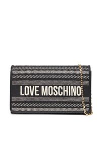 Love Moschino - LOVE MOSCHINO Torebka JC4241PP0MKO100A Czarny. Kolor: czarny. Materiał: skórzane #1