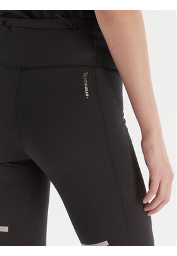Adidas - adidas Legginsy Running Climawarm JP3846 Czarny Slim Fit. Kolor: czarny. Materiał: syntetyk. Technologia: ClimaWarm (Adidas). Sport: bieganie