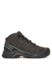 salomon - Salomon Trekkingi X-Adventure Recon Mid Gore-Tex L47809100 Szary. Kolor: szary. Materiał: materiał. Technologia: Gore-Tex. Sport: turystyka piesza #1