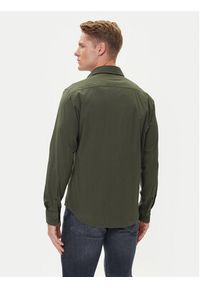 Hugo - HUGO Koszula Ermo 50500216 Zielony Slim Fit. Kolor: zielony. Materiał: bawełna #4