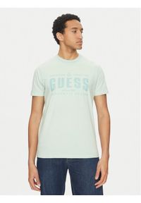 Guess T-Shirt M5GI27 KBW41 Zielony Regular Fit. Kolor: zielony. Materiał: bawełna