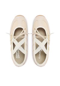 Adidas - adidas Baleriny Barreda Mary Jane KI3380 Beżowy. Kolor: beżowy. Materiał: zamsz, skóra #3